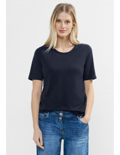 Cecil NOS Basic Roundneck Universal blue