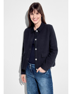 Cecil Short Structured Jacket Universal blue