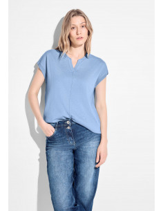 Cecil Split neck sleeveless Pullover