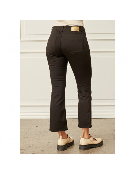 Isay Lido Button Jeans Black