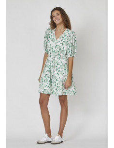 Sisters Point VENTIA-S Dress Green Graphic