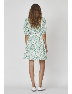 Sisters Point VENTIA-S Dress Green Graphic 2