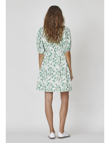 Sisters Point VENTIA-S Dress Green Graphic