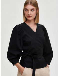 Nanso Tilda Blus Svart