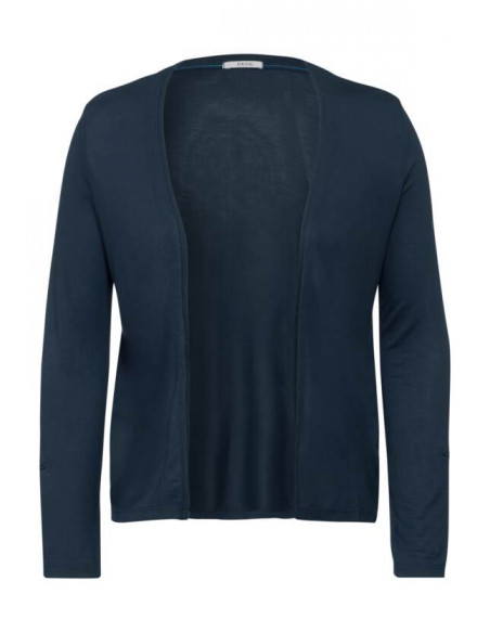 CECIL Open Jacket dark petrol