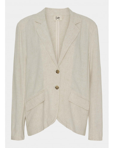 Isay Pearl Classic Blazer Sand