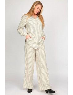 2-biz Helle Pant Stripe Sand