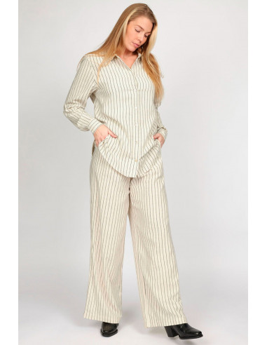 2-biz Helle Pant Stripe Sand