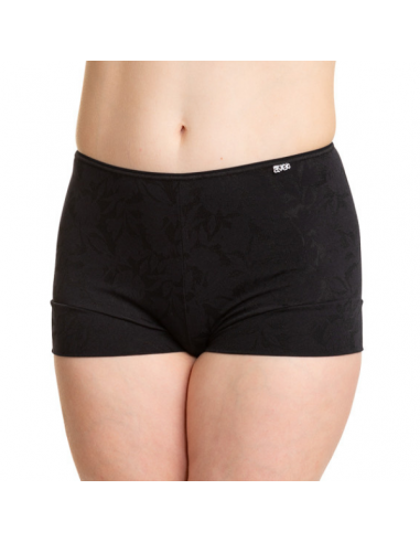 Avet 3844 Floral Jacquard Boxer Black