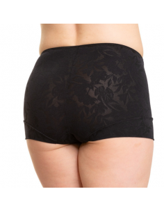 Avet 3844 Floral Jacquard Boxer Black 2