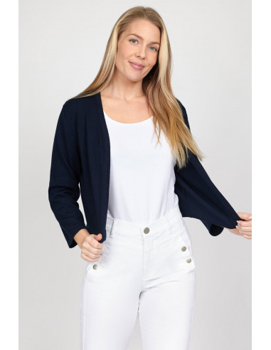 2-biz Lana.sp24 Bolero Navy