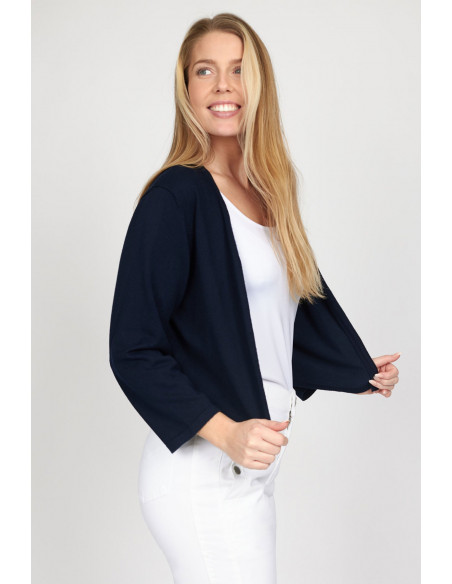 2-biz Lana.sp24 Bolero Navy