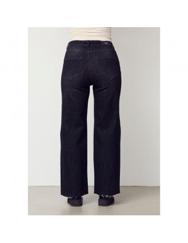 Isay Como Wide Jeans Washed Black