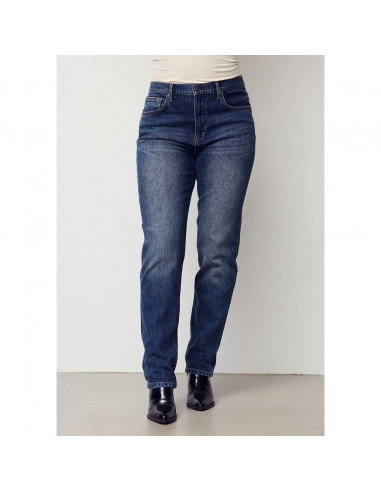 Isay Torino Long Jeans Dark Marble Denim