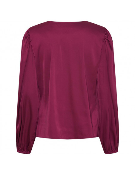 Isay Steff Flounce Blouse Rhododendron