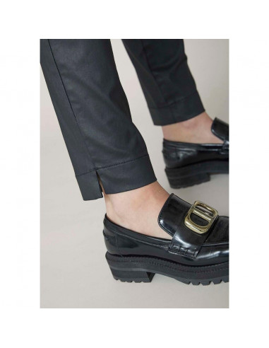 Isay Coated Pant Black