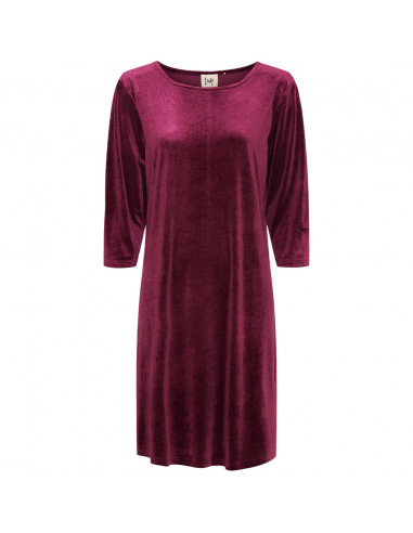 Isay Ewy Velvet Dress Heather Rose