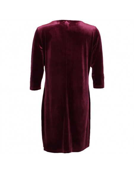 Isay Ewy Velvet Dress Heather Rose