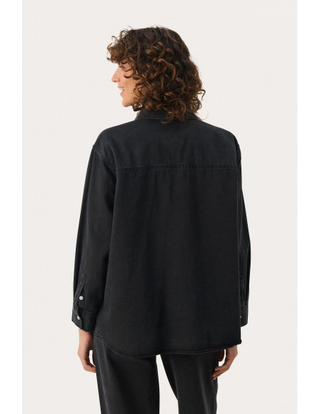 Part Two ColettePW Shirt Washed black denim