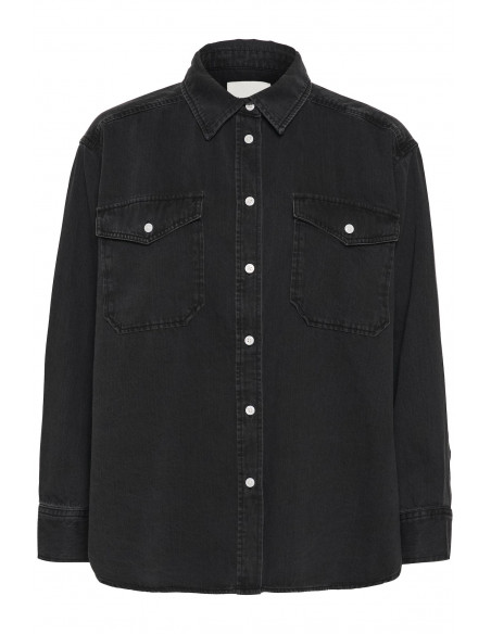 Part Two ColettePW Shirt Washed black denim