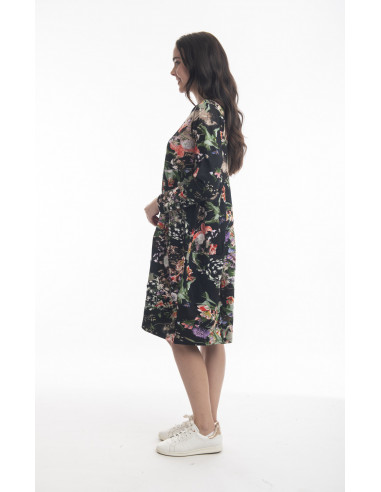 Orientique Fidelio Dress Panel Bubble Black