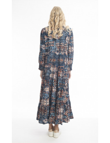 Orientique Strauss Dress V Layers Maxi New Dark...