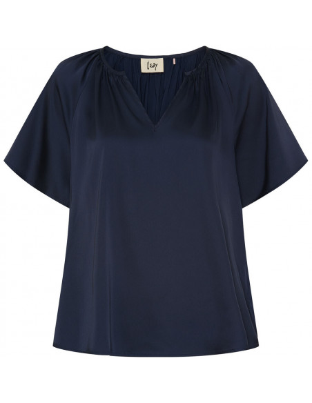 Isay Steff s/s Blouse Navy