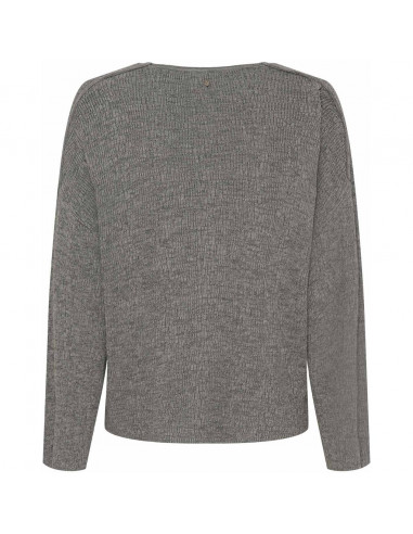 Isay Dora Knit Pullover Grey Melange