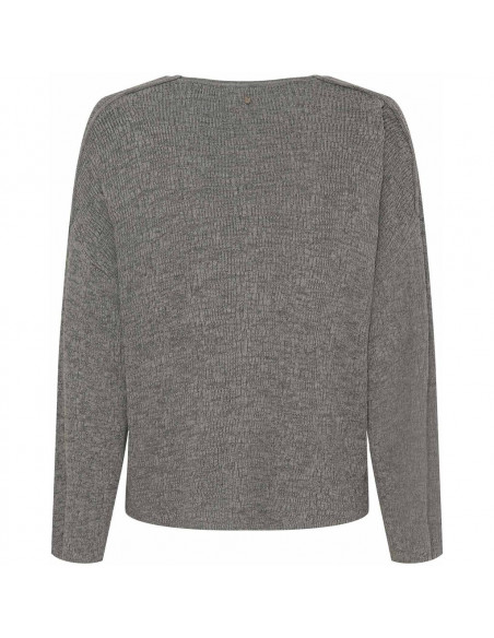 Isay Dora Knit Pullover Grey Melange