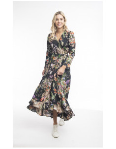 Orientique Fidelio Dress Wrap Maxi New Mönstrad