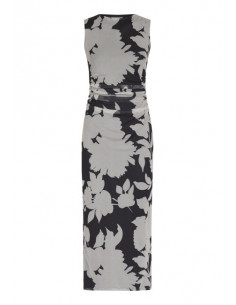 Sisters Point ESME Dress Black Flower 2
