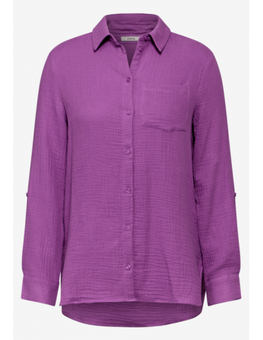 Cecil Musselin Blouse 344980 Iced Violet