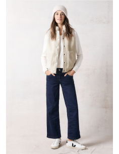 Cecil Teddy Vest teddy vanilla 2