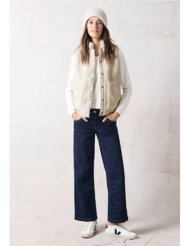 Cecil Teddy Vest teddy vanilla