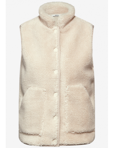 Cecil Teddy Vest teddy vanilla