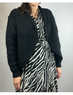 Gemini Gabby Opened jacket Black