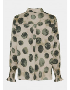 Isay Melba Printed Blouse Green Planet 2