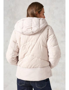 Cecil Cordmix Puffer Jacket teddy vanilla 201951 2