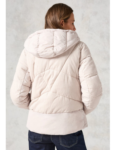 Cecil Cordmix Puffer Jacket teddy vanilla 201951