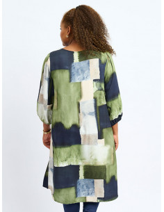 Pont Neuf PNBloom Forest Green Tunika 2