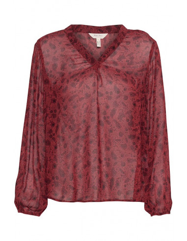 Part Two DittePW Blouse Röd