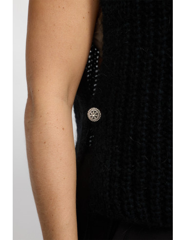 Designed by 2-biz Fifi Knit West Svart