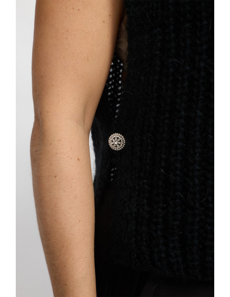 Designed by 2-biz Fifi Knit West Svart