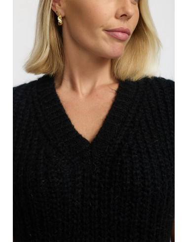 Designed by 2-biz Fifi Knit West Svart