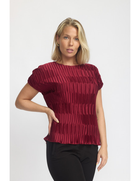 Designed by 2-biz Safari Blouse Red