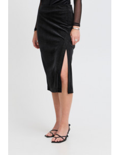 Ichi IHKATE Glamour Kjol Black 2