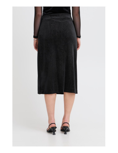 Ichi IHKATE Glamour Kjol Black