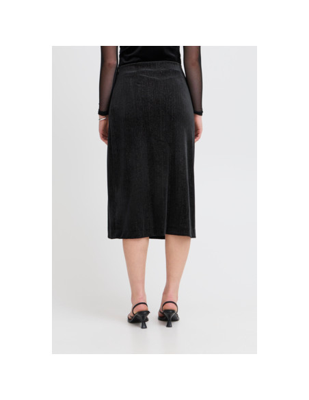 Ichi IHKATE Glamour Kjol Black