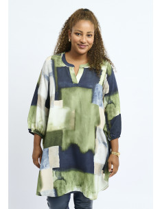 Pont Neuf PNBloom Forest Green Tunika