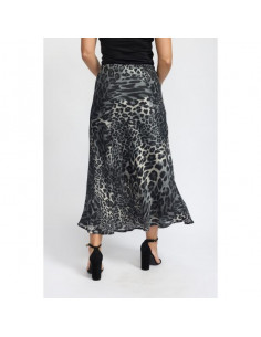 2-biz GEORGINA Skirt Black Leo 2